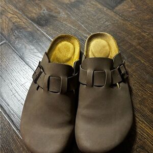 Brown Slip-On Shoes